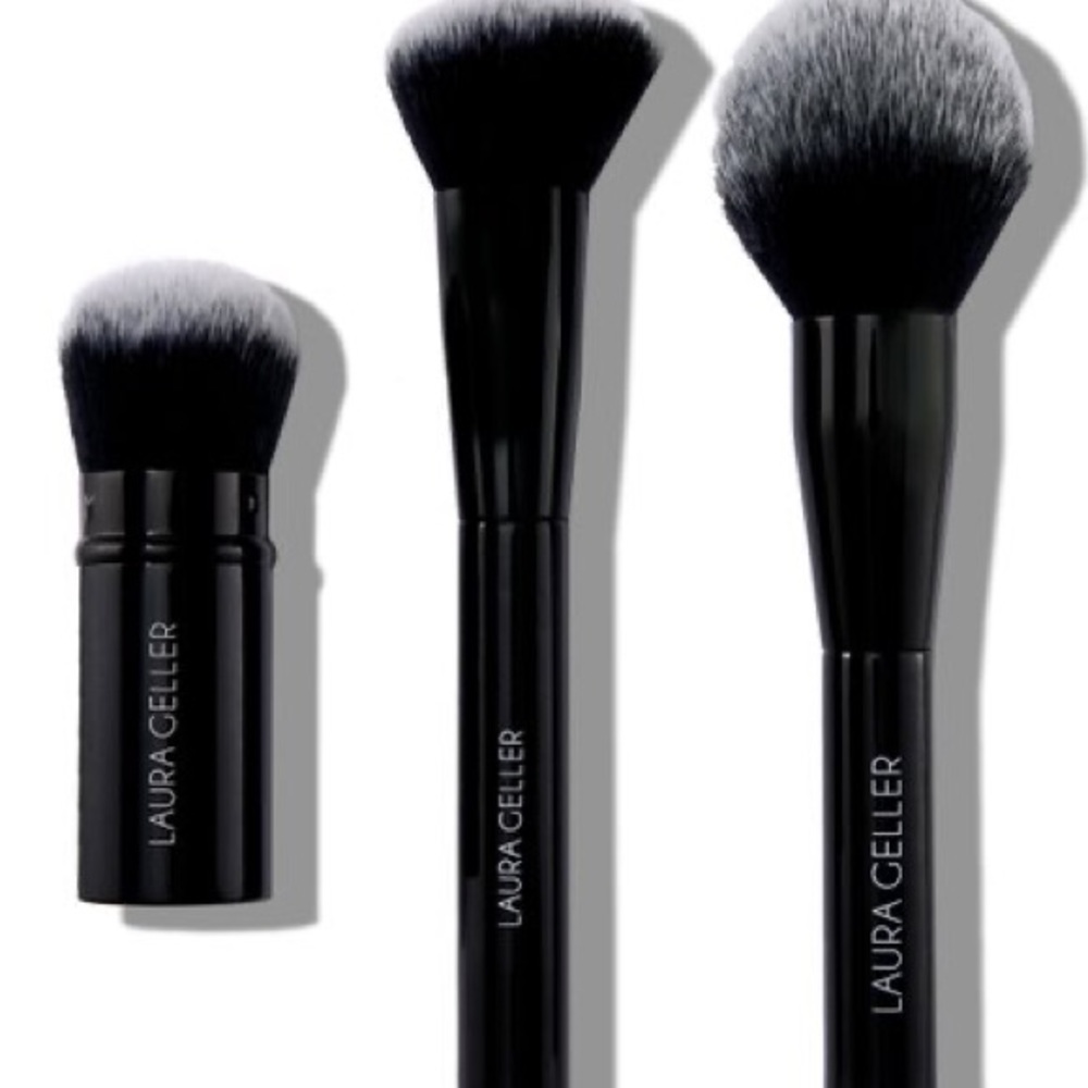 Laura Gellar baked heroes 3 pc brush set